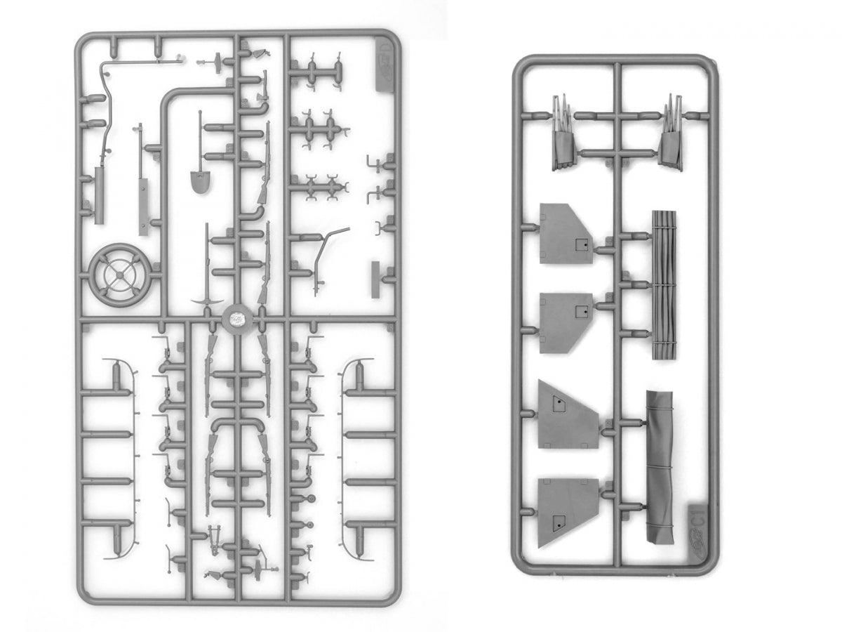 ICM DS3526 Wehrmacht Self-propelled AA vehicles 1/35 – zdjęcie 12