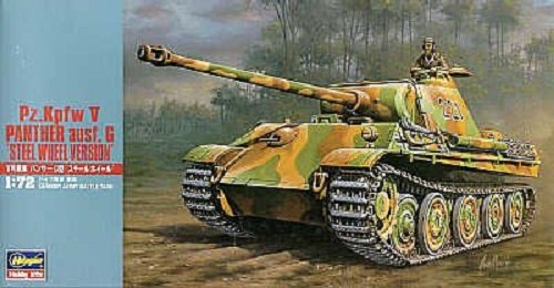 Hasegawa MT37 German Panther Ausf G with Steel Wheels 1/72
