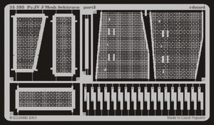 Eduard 35595 Schurzen mesh Pz. IV Ausf. J 1/35 Tamiya – zdjęcie 4