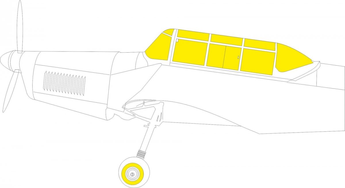 Eduard 644132 Z-226 LööKplus EDUARD 1/48 – zdjęcie 3