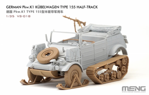 Meng Model Meng VS-018 German Pkw.K1 Kubelwagen Type 155 Half-Track 1/35 – zdjęcie 2