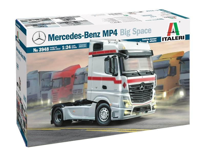 Italeri 3948 MERCEDES-BENZ MP4 BIG SPACE 1/24 – zdjęcie 2