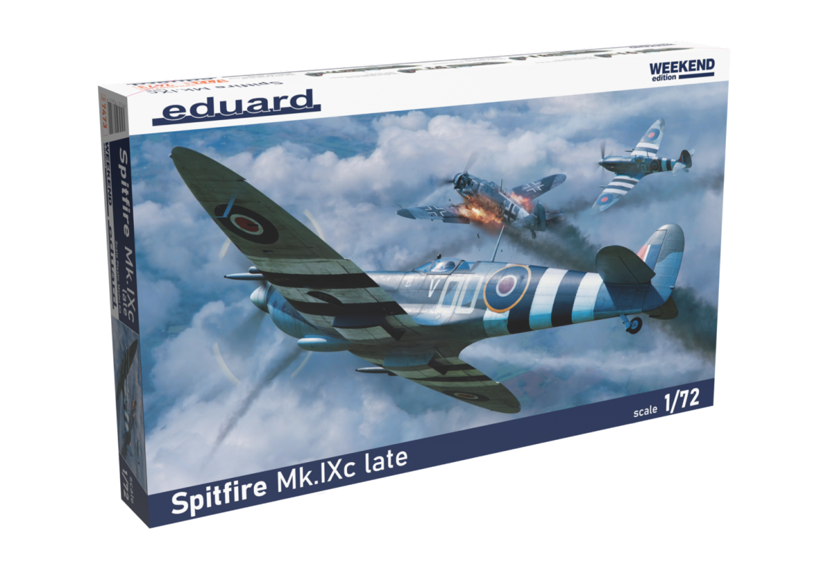 Eduard 7473 Spitfire Mk. IXc fin 1/72