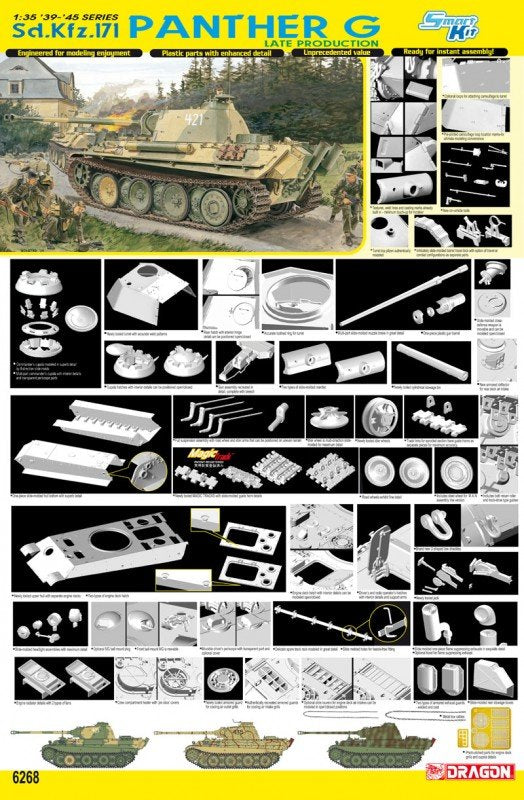 Dragon 6268 Sd. Kfz. 171 Panther Ausf. G Late 1/35 – zdjęcie 2