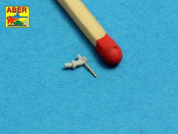 Aber 700 L-36 Set of 20 pcs 37 mm /54 Breda gun barrels for Italian Navy ships 1/700 – zdjęcie 6