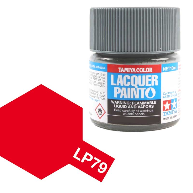 TAMIYA 82179 LP-79 Flat Red 10ml