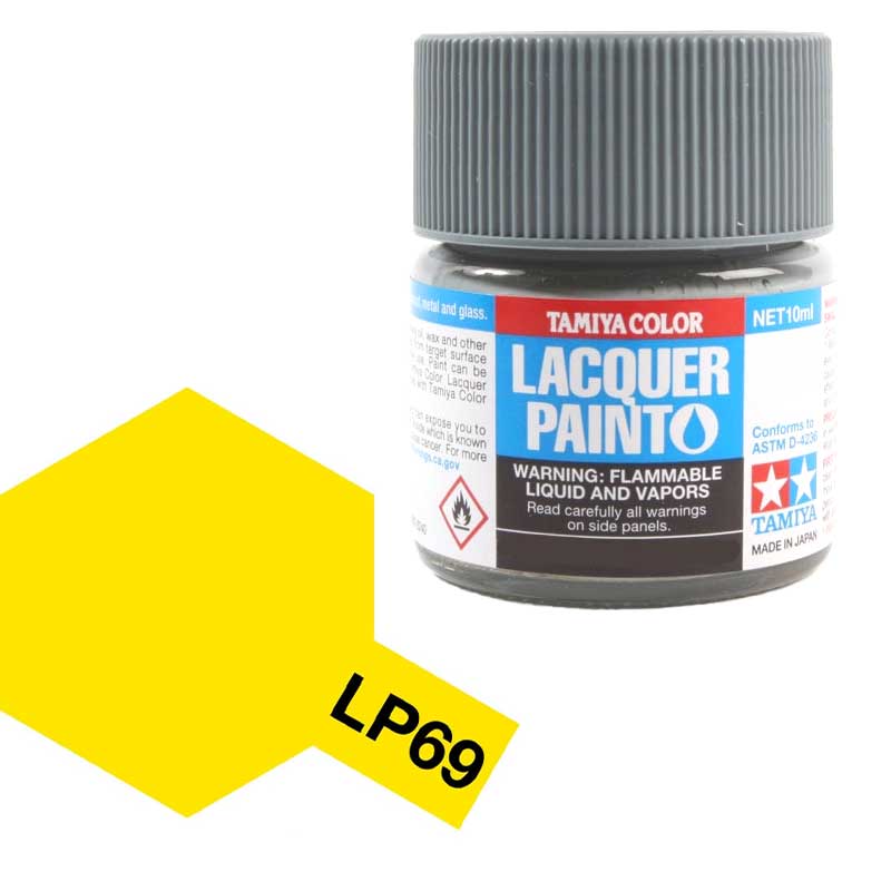 TAMIYA 82169 Lacquer Paint LP-69 Clear Yellow 10ml