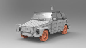 Das Werk DW35045 Kurierwagen Typ 181 Bluelight Version 1/35 – Bild 2