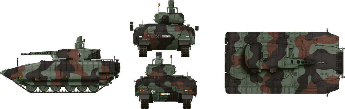 Das Werk DW35046 German Schützenpanzer Puma 1/35 – obrázek 5