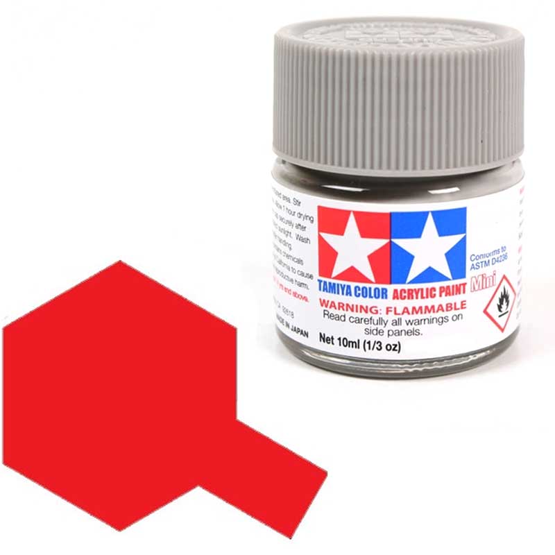 Tamiya X7 Red (81507) Acrylic paint 10ml