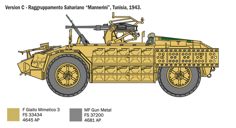 Italeri 6530 AS.42 SAHARIANA 1/35 – zdjęcie 5