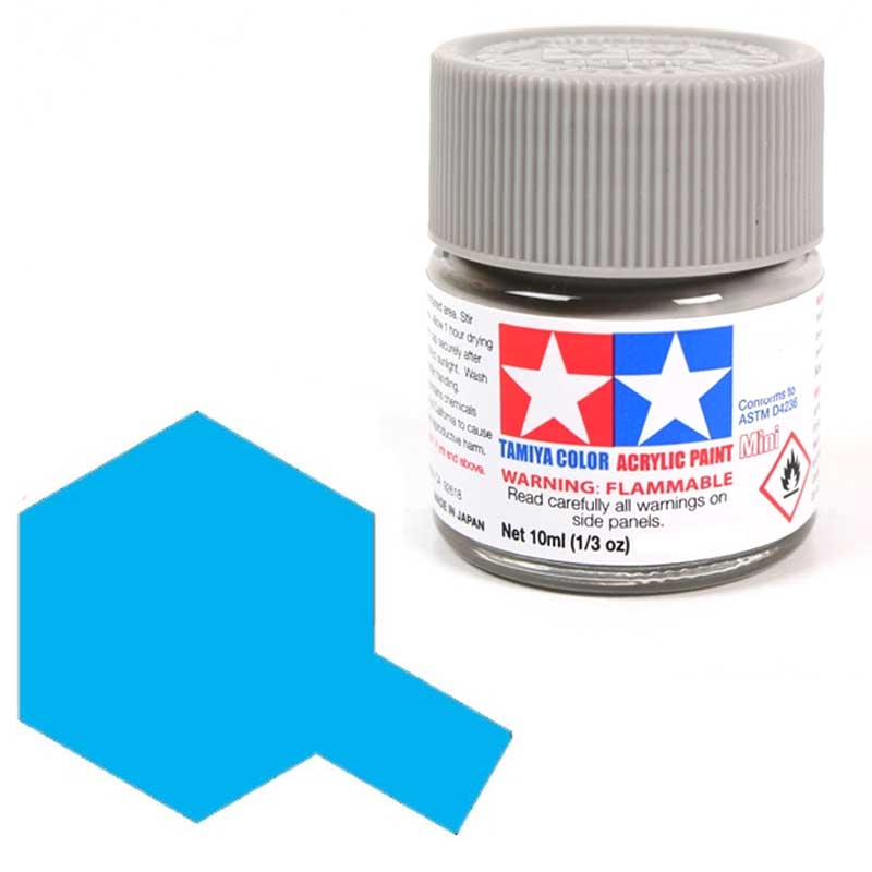 Tamiya X23 Clear Blue (81523) Acrylic paint 10ml
