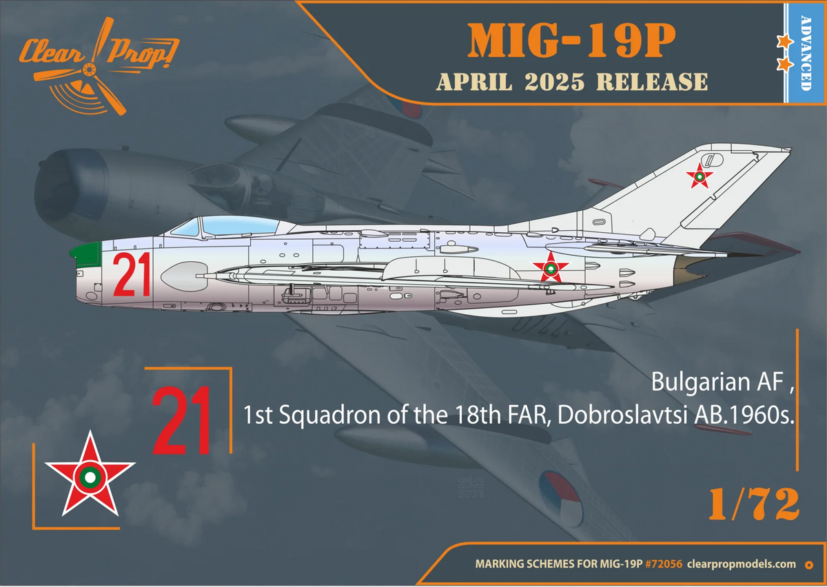 Clear Prop! CP72056 MiG-19 P 1/72 – image 5