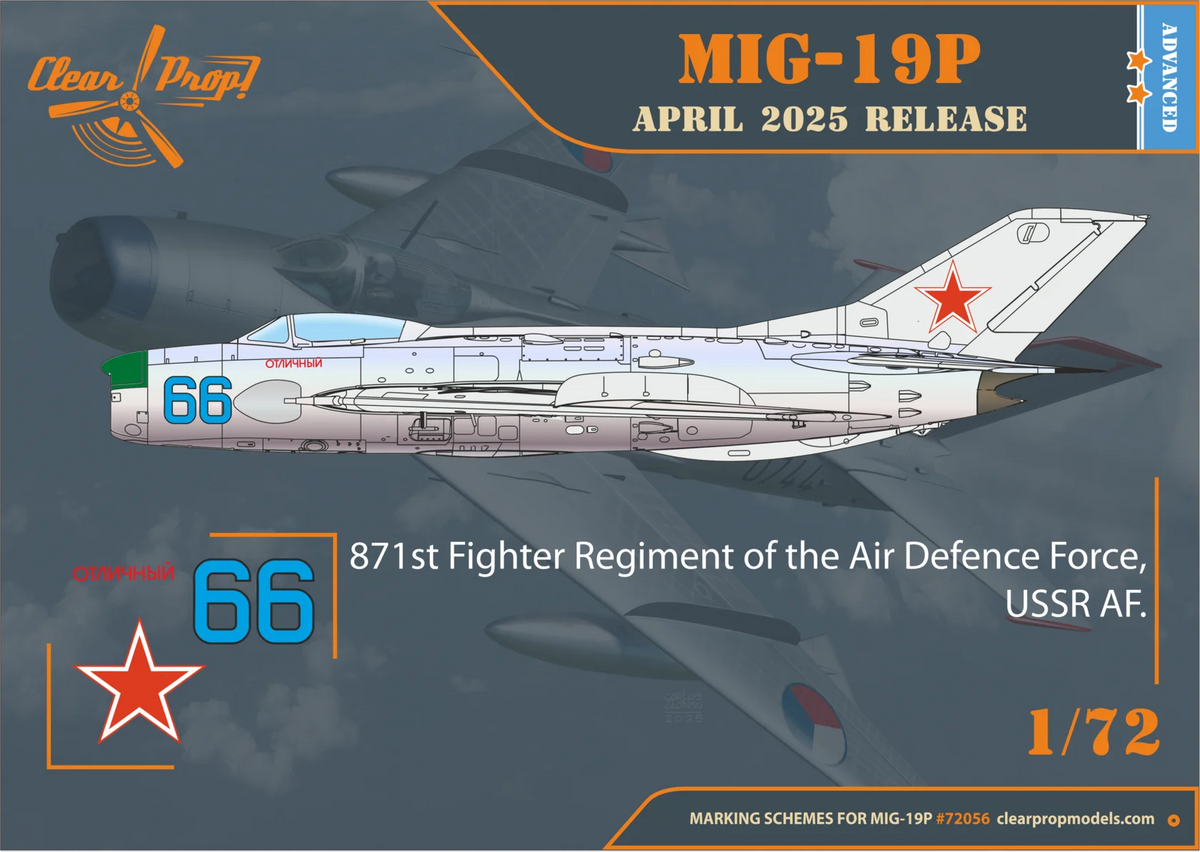 Clear Prop! CP72056 MiG-19 P 1/72 – image 3