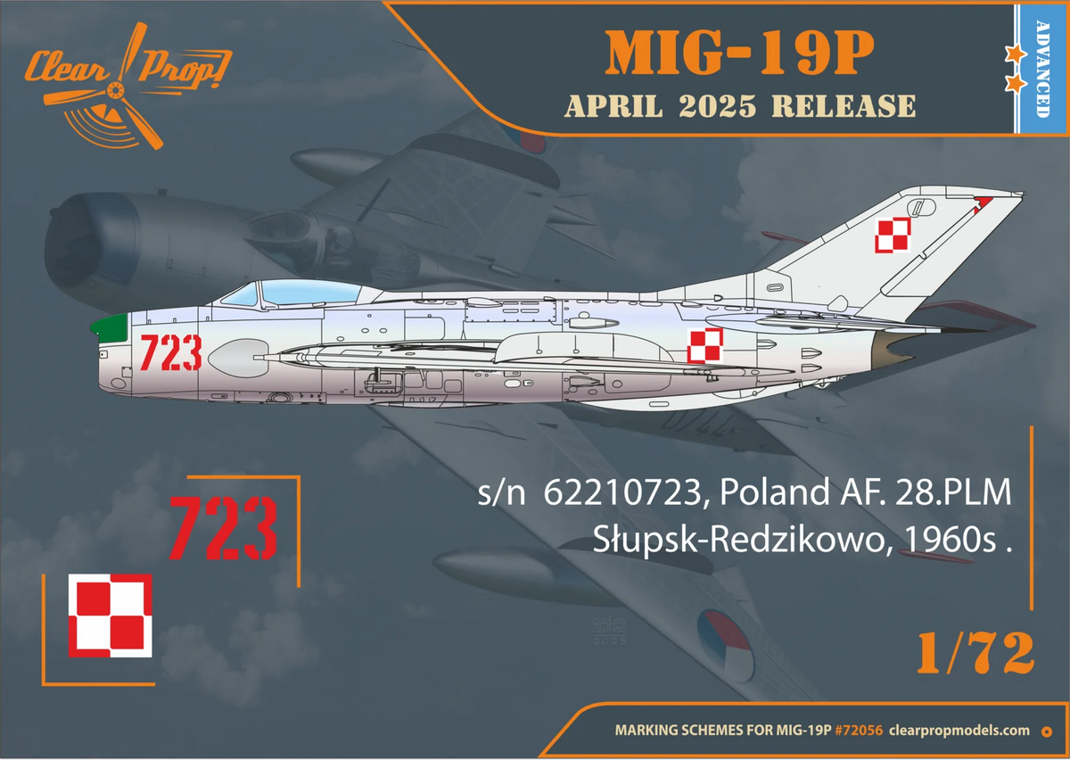 Clear Prop! CP72056 MiG-19 P 1/72 – image 4