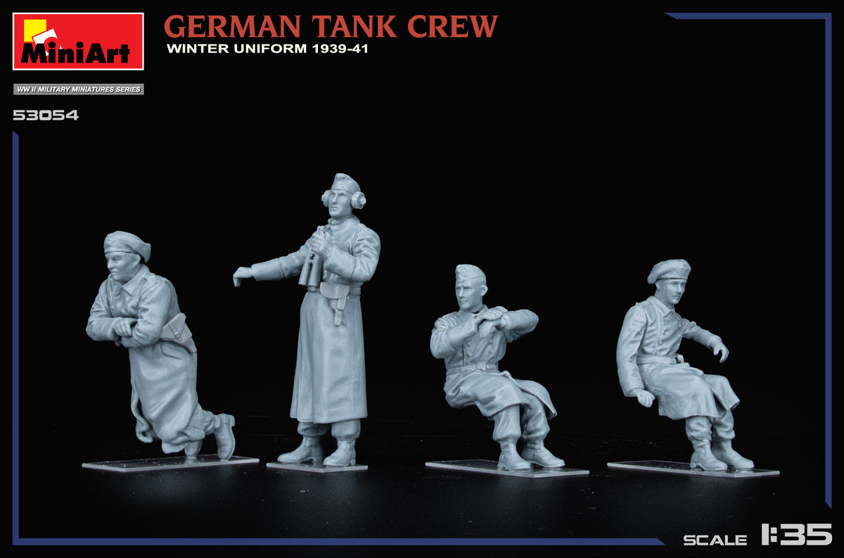 MiniArt 53054 GERMAN TANK CREW. WINTER UNIFORM. 1939-41 1/35 – zdjęcie 8