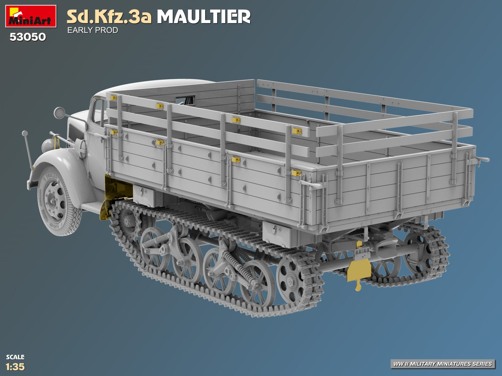 53050 Sd.Kfz.3a Maultier. Early Prod 1/35 – image 8