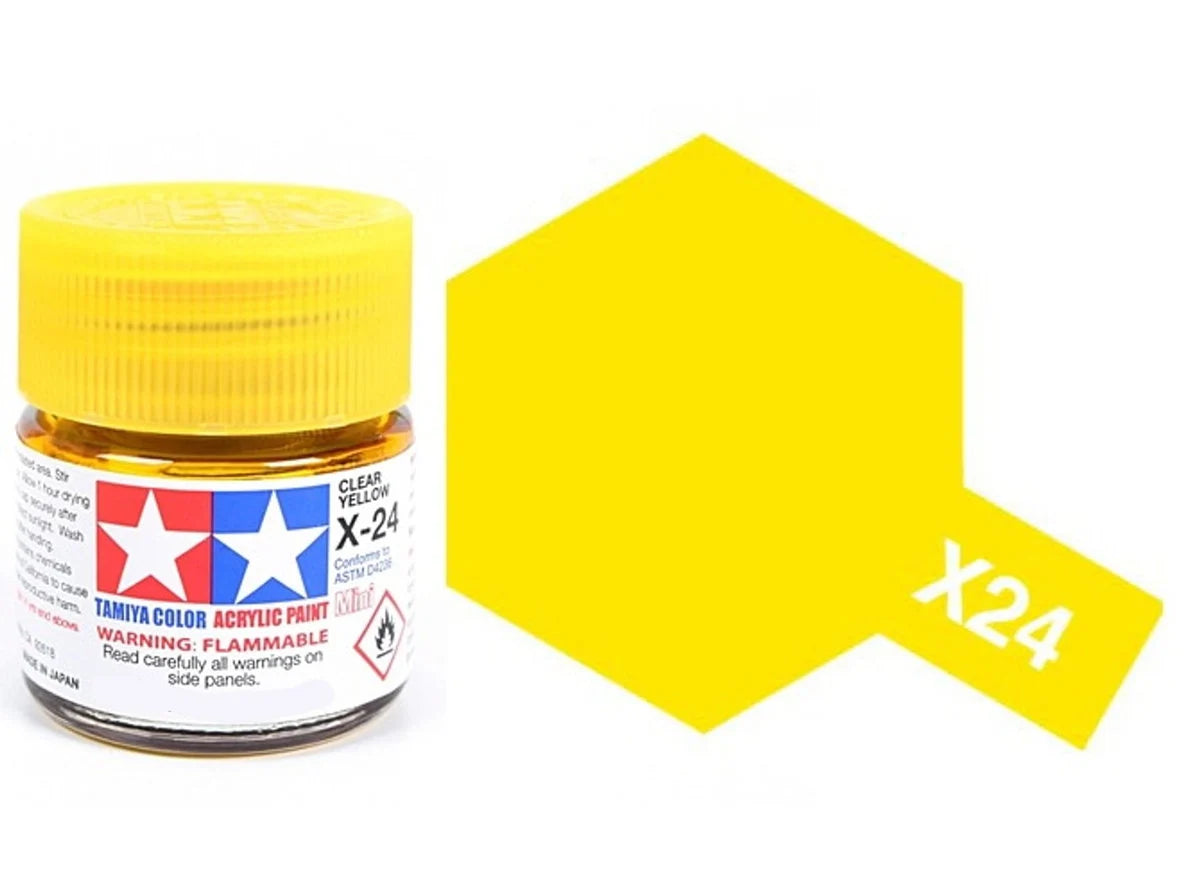Tamiya 81024 Acryl X-24 Clear Yellow 23ml