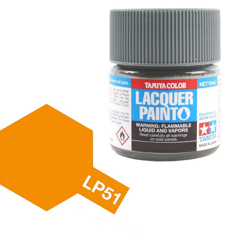 Tamiya 82151 LP-51 Pure Orange 10ml