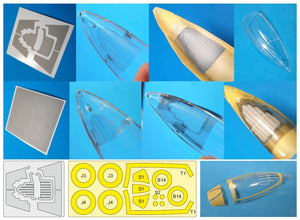 Omask 54099 1/48 F-86F Sabre Mask (for Hasegawa) 1/48 – zdjęcie 2