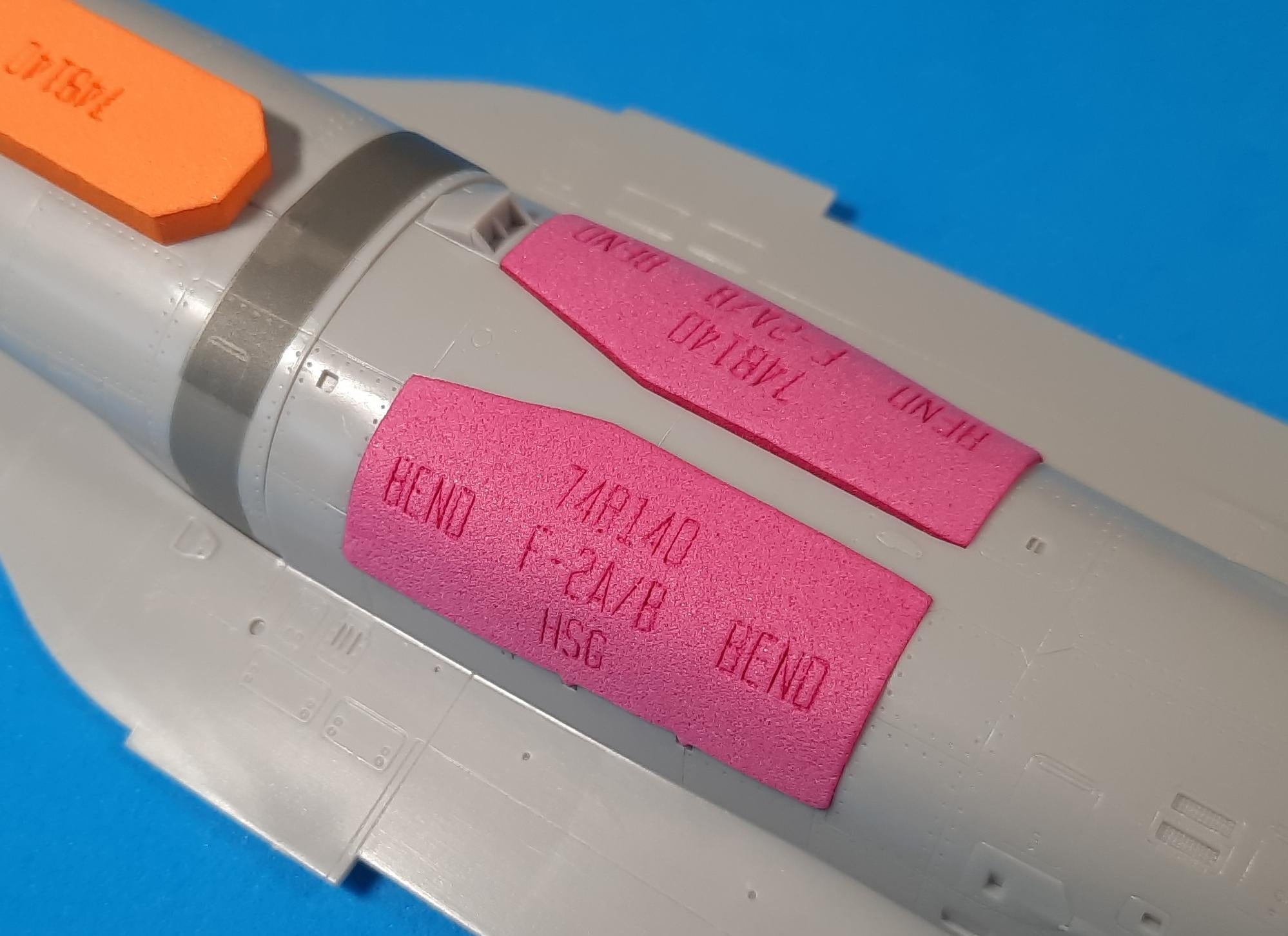Omask 748140 1/48 Mitsubishi F-2A/F-2B Wheel Bay Plugs (for Hasegawa) 1/48 – zdjęcie 2