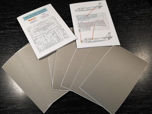 Omask 14013 F-86F-30 masks for panels (Hasegawa) 1/48 – immagine 6